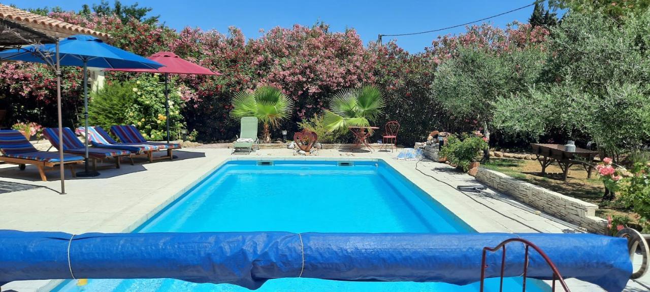 לינה וארוחת בוקר סנט-מרטין-דה-קרו Fenetre Sur Les Alpilles מראה חיצוני תמונה