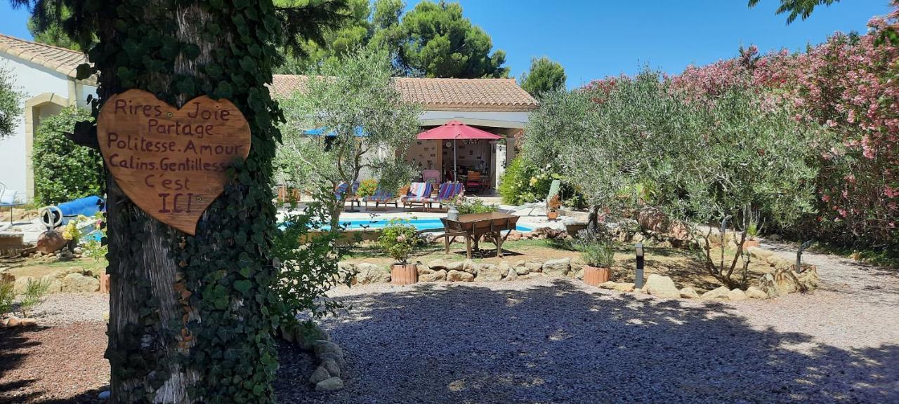 לינה וארוחת בוקר סנט-מרטין-דה-קרו Fenetre Sur Les Alpilles מראה חיצוני תמונה